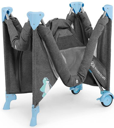 Kinderkraft Joy Łóżeczko Turystyczne Niebieski