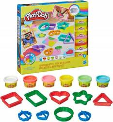 Hasbro Play Doh Ciastolina Literki 6 Tub Kształty