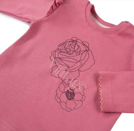 Bluzka Roses Różowa 86