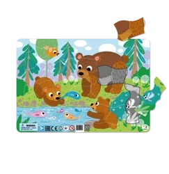 Dodo Puzzle Ramkowe Niedźwiadki