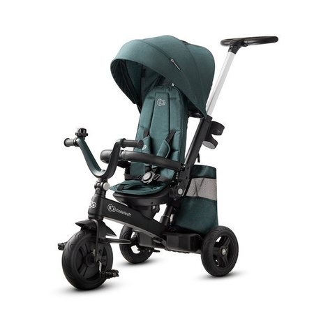 Kinderkraft EASYTWIST - Rowerek trójkołowy Midnight Green