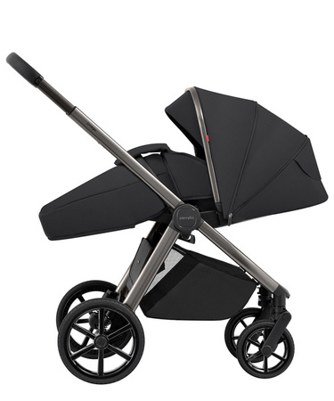 Carrello Omega CRL-6530 Wózek Głęboko-Spacerowy Absolut Black
