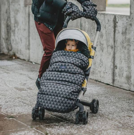 Zaffiro Grow Up 2.0 Śpiwór Do Wózka Plusz Geo Graphite