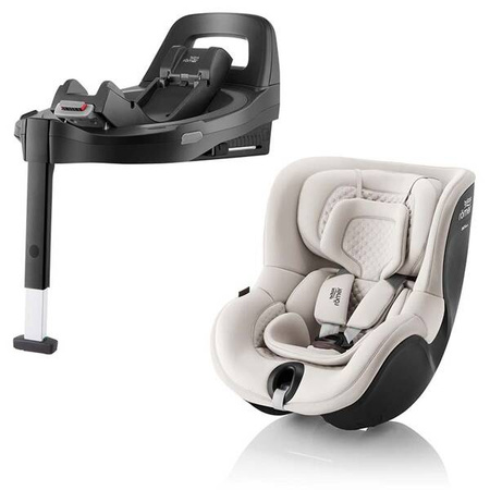 Britax Romer Dualfix 5Z Fotelik Samochodowy 0-18kg + Baza Vario Base 5Z Soft Taupe - LUX