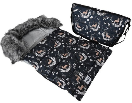 Eko Śpiworek SP-37 Czarny Jeleń