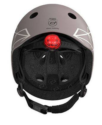 Scootandride Kask XXS-S Dla dzieci 1-5 Lat Brown Lines