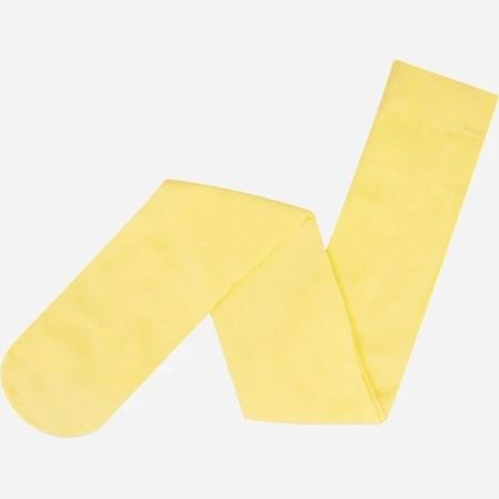 Yoclub! Rajstopy Microfibra 40DEN Żółty 104-110