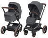 Maxi-Cosi Fame + Carrycot Wózek Głęboko-Spacerowy 2w1 Twillic Graphite
