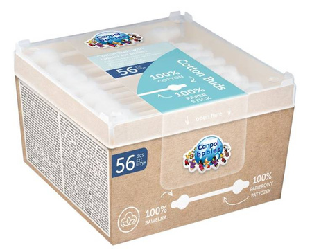 Canpol Patyczki higieniczne z ogranicznikiem