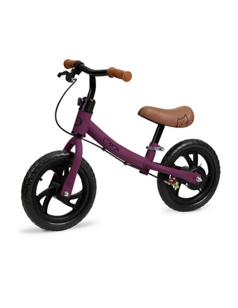 MoMi Breki Rowerek Biegowy z Hamulcem Fioletowy