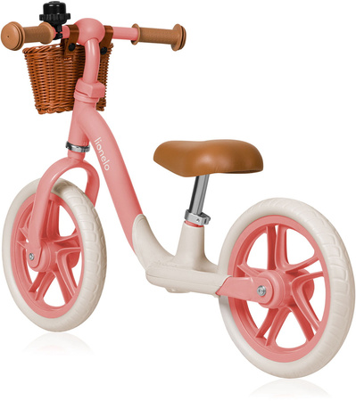 Lionelo Alex Plus - rowerek biegowy | Pink Rose