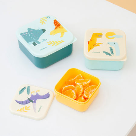 Miniland Pudelka Na Lunch - Jurrasic