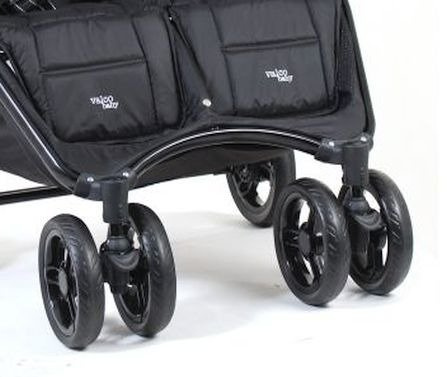 Valco Snap Duo Wózek Spacerowy Bliźniaczy Coal Black