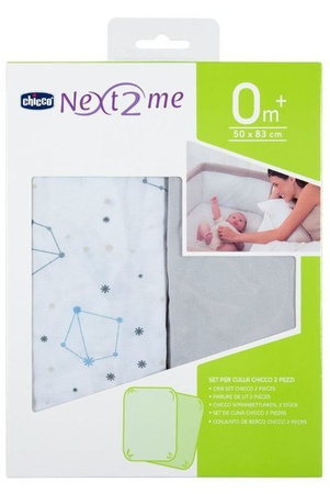 Chicco Prześcieradło do Next2Me 2szt. Zodiac