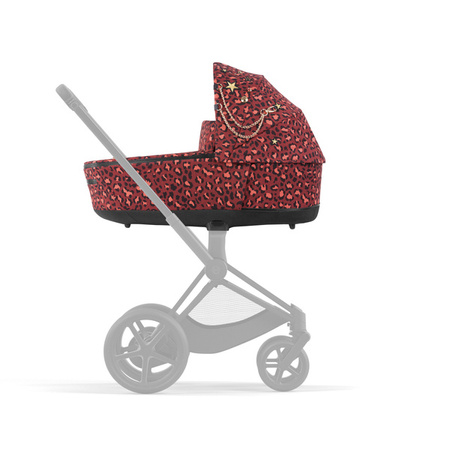 Cybex e-Priam 4.0 Wózek Głęboko-Spacerowy Rosenrot Red by Alec Voelkel