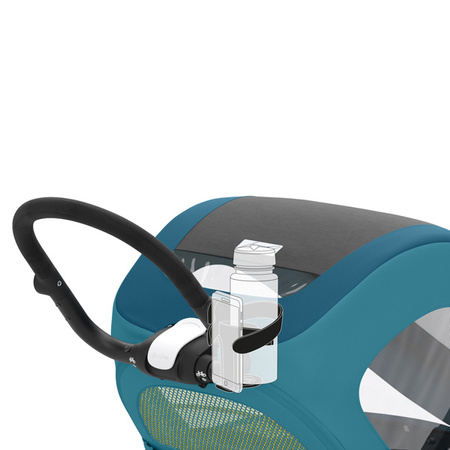 Cybex Zeno Bike Przyczepka Rowerowa Mid Turquoise