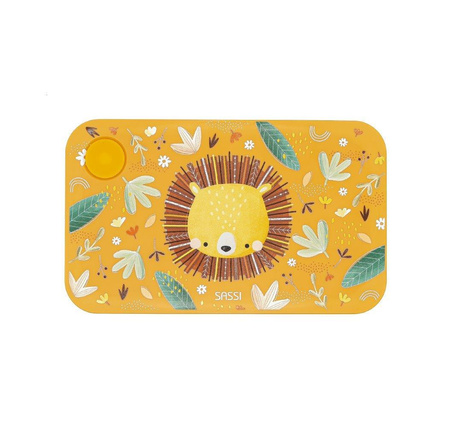 Sassi Plastikowy lunchbox pojemnik z rPET Lew