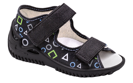 Zetpol Kapcie Dziecięce Oliwier Czarne Rozmiar 21