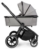 Muuvo Quick 3.0 Wózek Głęboko-Spacerowy z Gondolą XL Zestaw 2w1 Steel Grey
