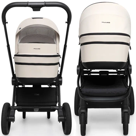 Muuvo Five Wózek Głęboko-Spacerowy Desert Sand