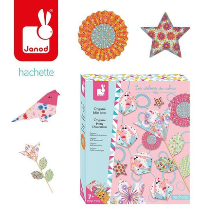 USZKODZONE OPAKOWANIE Zestaw kreatywny do tworzenia origami 7+, Janod