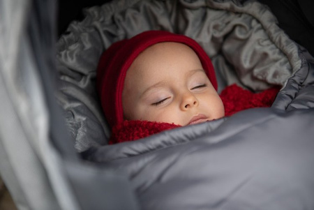 Baby Design Husky 2022 Wózek Głęboko-Spacerowy 117 Graphite Koła Pompowane