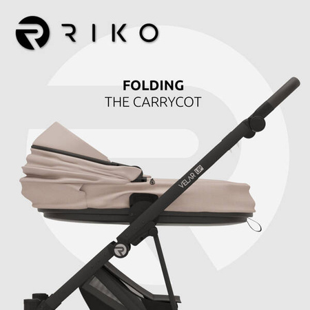 Riko Velar Up Wózek Głęboko-Spacerowy 01 Nude