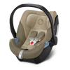 Cybex Aton 5 Fotelik Samochodowy 0-13kg + Baza Aton 2-Fix + Letnia Tapicerka Classic Beige