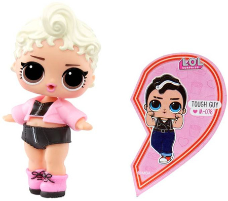 L.O.L. Surprise Valentines Supreme Kula Niespodzianka Chłopiec Edycja Walentynkowa Pink Girl