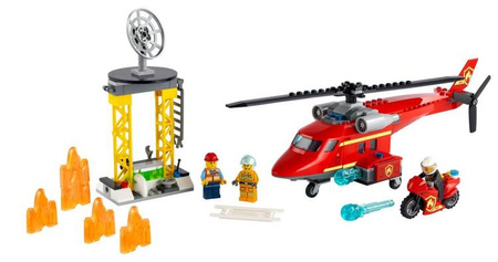 Lego City Strażacki Helikopter Ratunkowy 60281