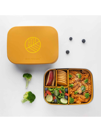 Ecorascals BENTO Lunch Box Musztardowy