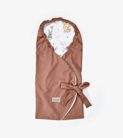 Albero Mio Otulacz do Fotelika Samochodowego Letni Velvet Króliczek