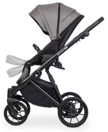 Riko Brano Pro Wózek Głęboko-Spacerowy 2w1 Anthracite