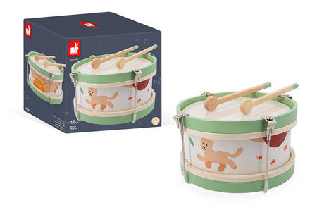 Janod Drewniany bębenek Sunshine 18m+