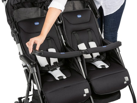 Chicco Ohlala Twin Wózek Spacerowy Black Night