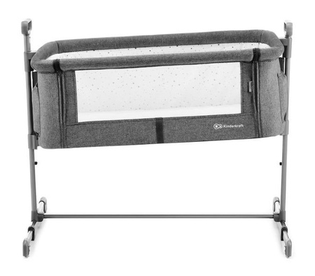 Kinderkraft Neste Łóżeczko Dostawne Grey Melange