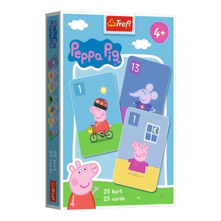 Trefl Karty Piotruś Świnka Peppa