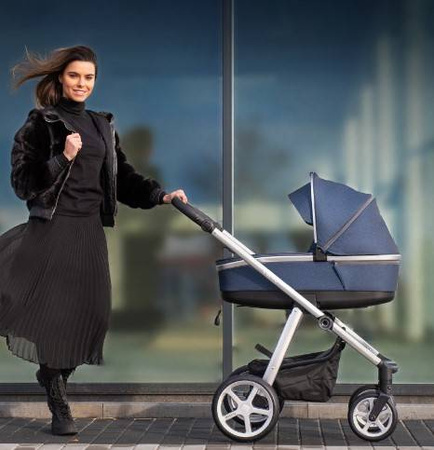 Espiro Next Up Wózek Głęboko-Spacerowy 2w1 Multicolor 505 Turquoise Coast