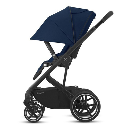 Cybex Balios S Lux Wózek Spacerowy Navy Blue - Srebrna Rama 2022