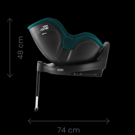 Britax Romer Dualfix Pro M Fotelik Samochodowy 0-18kg Urban Olive Lux