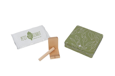 Petit Artichaut Kwadratowe Pudełko Na Odcisk - Liście