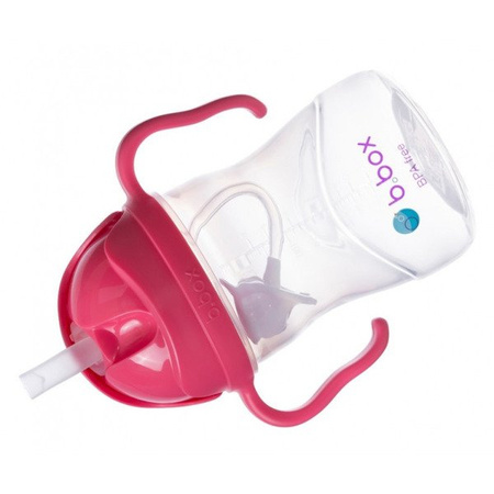 B.Box Innowacyjny Bidon Ze Słomką Malinowy