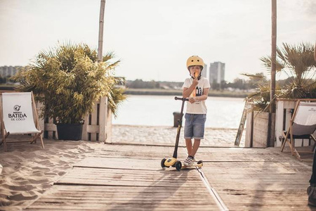 Scootandride Kask S-M Dla Dzieci 3+ Lemon