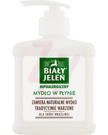 BIAŁY JELEŃ HIPOALERGICZNE MYDŁO W PŁYNIE 500 ML