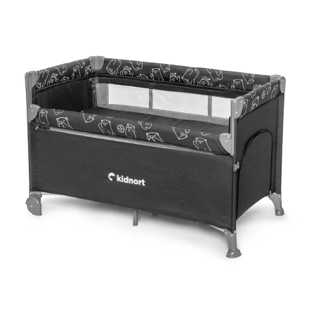 Kidnort Livsmiljö Łóżeczko Turystyczne Ciemny Szary