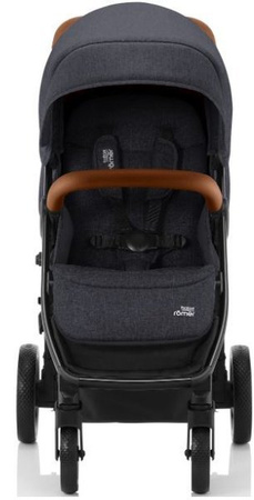 Britax Romer B-Agile R Wózek Spacerowy Black Shadow/Brown