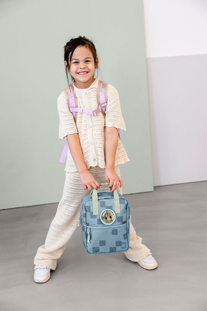 Lassig Plecak mini kwadratowy Pattern Party Blue