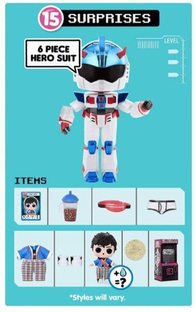 L.O.L lol Surprise Boys Arcade Heroes Chłopiec Heros Lalka Niespodzianka