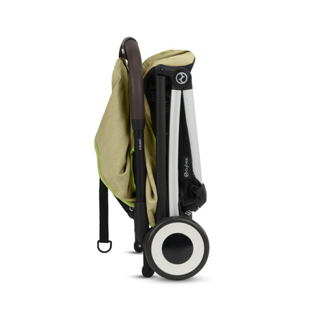 Cybex Orfeo Wózek Spacerowy Rama Srebrna Nature Green