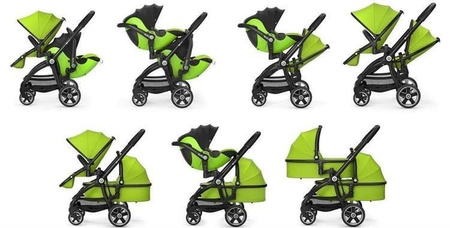 Kiddy Evostar 1 Wózek Spacerowy Steel Grey